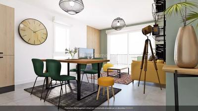 Appartement - 50 m² - 2 pièces