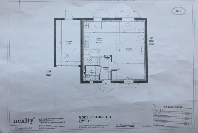 Maison - 80 m² - 4 pièces