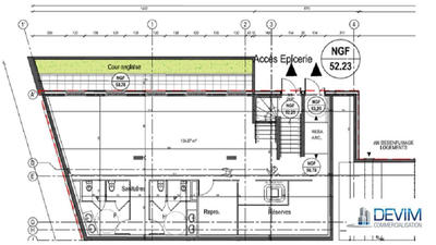 Local commercial - 279 m²