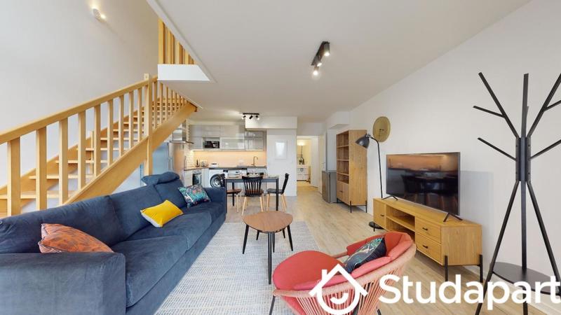 Chambre - 13 m² - 1 pièce