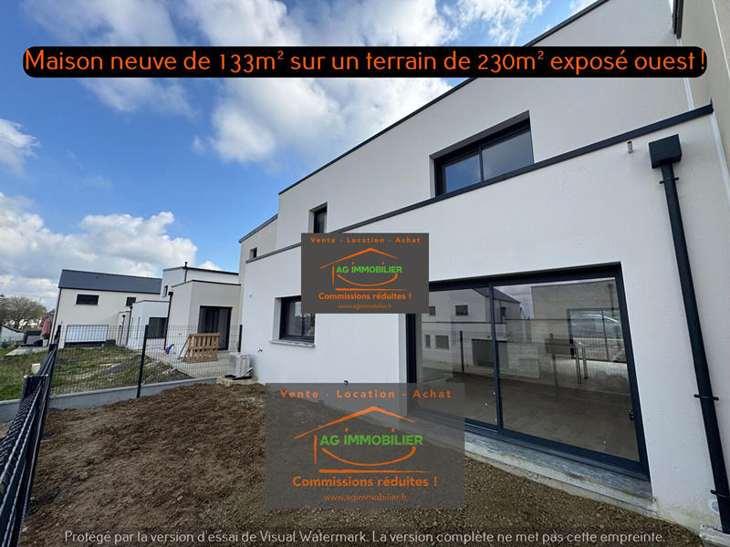 Maison - 133 m² - 6 pièces