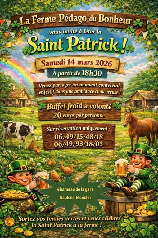 Saint Patrick à la Ferme pédago du bonheur