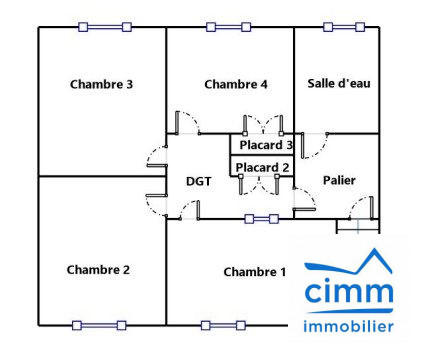 Maison - 98 m² - 5 pièces