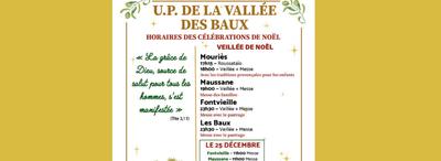 Messes de Noël à Fontvieille