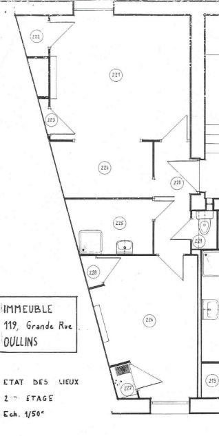 Appartement - 46 m² - 2 pièces