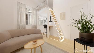 Studio - 13 m² - 1 pièce