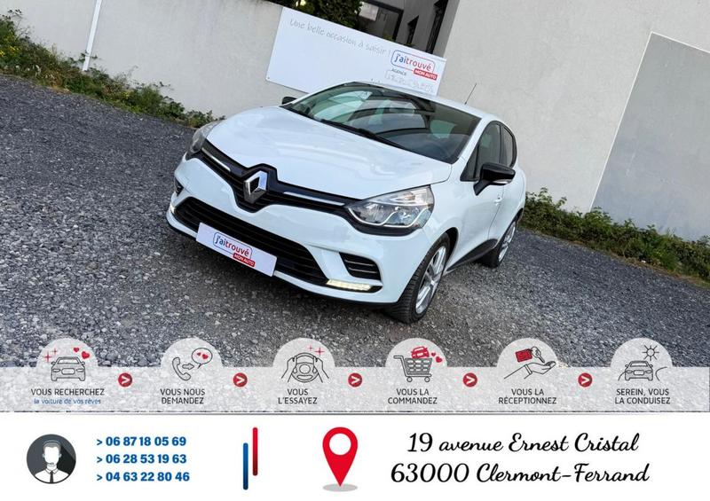 Renault Clio IV 0.9 Tce 75Cv Energy 39600Km Crit'Air 1*Moteur à Chaine*Véhicule Sous Garantie*Ct Révision Entretien Complet*Véhicule Garantie*100 Points de Contrôles*Aide au parking*Vitres teintées conformes la réglementation*Climatisation*Fixation Isofix