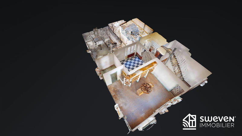 Maison ancienne - 175 m² - 11 pièces