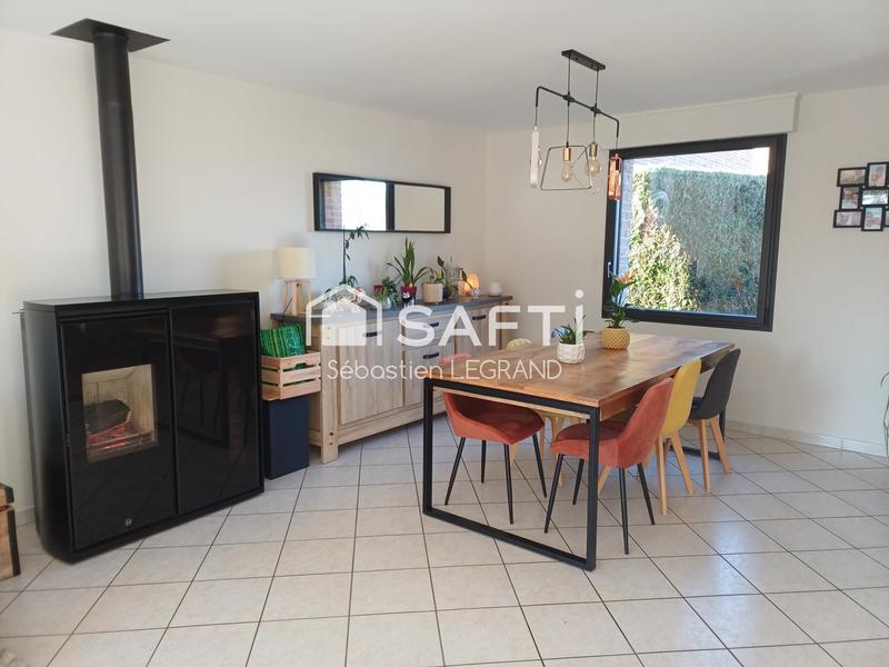 Maison - 125 m² - 6 pièces