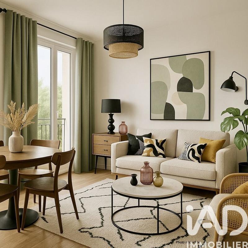 Appartement - 56 m² - 3 pièces