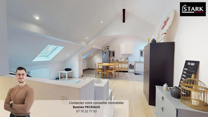 Appartement - 59 m² - 3 pièces