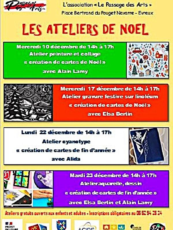 Les Ateliers de Noël au Passage des Arts