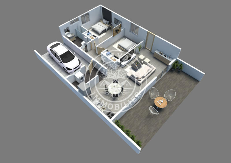 Maison - 71 m² - 3 pièces