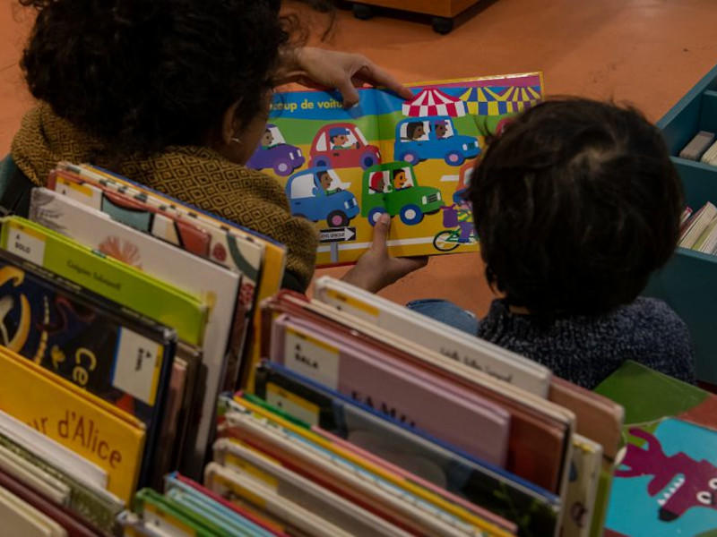 Animations à la bibliothèque du Merlan en novemebre et décembre