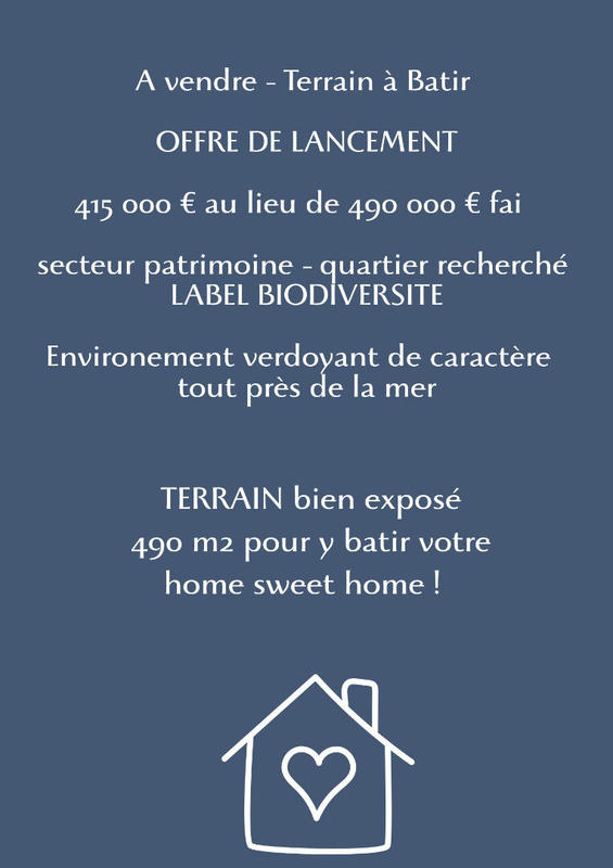 Terrain - 490 m²