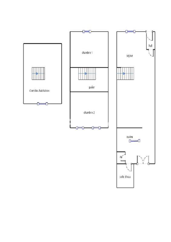 Maison - 82 m² - 3 pièces