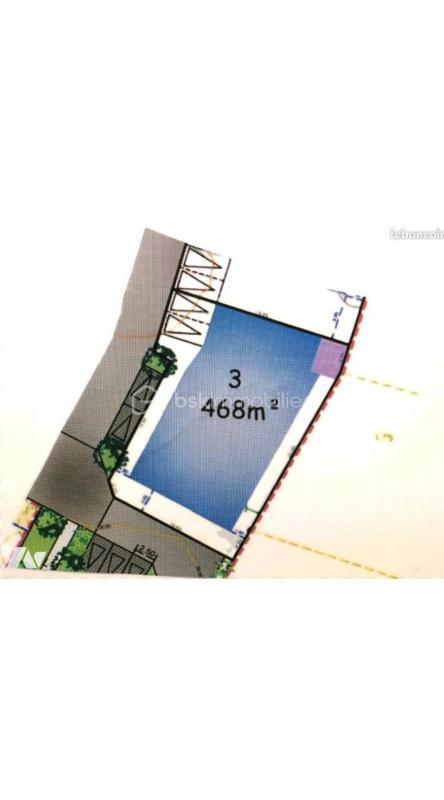 Terrain - 468 m²