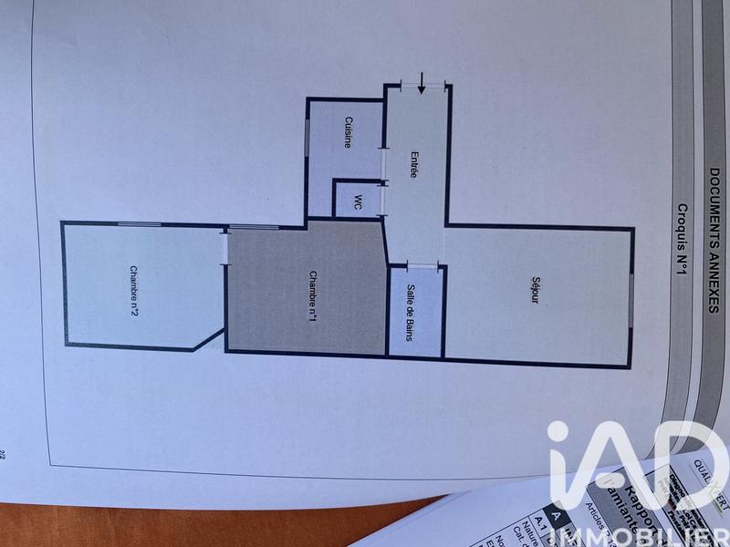 Appartement - 47 m² - 3 pièces