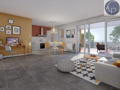 Appartement - 44 m² - 2 pièces