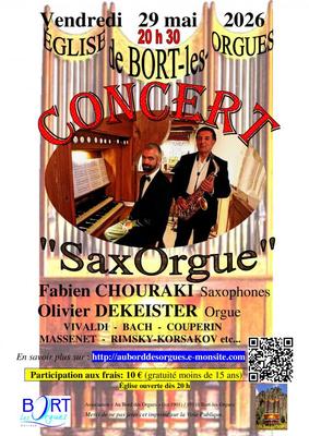 Concert Saxophone et orgue&quot;