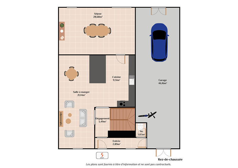 Maison - 154 m² - 6 pièces