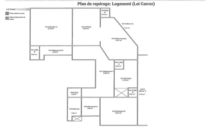Appartement - 89 m² - 4 pièces