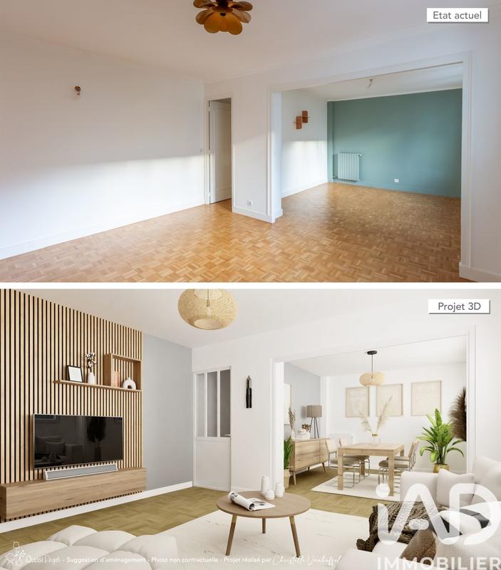 Appartement - 86 m² - 5 pièces