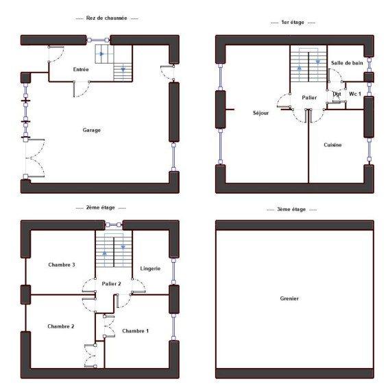 Maison - 106 m² - 5 pièces