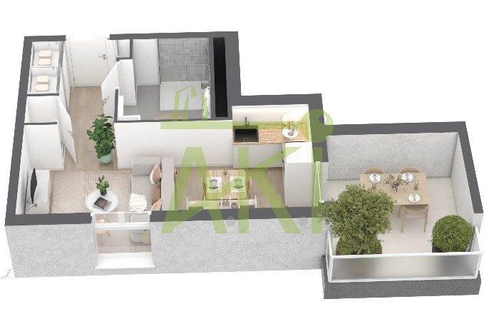 Appartement - 27 m² - 1 pièce