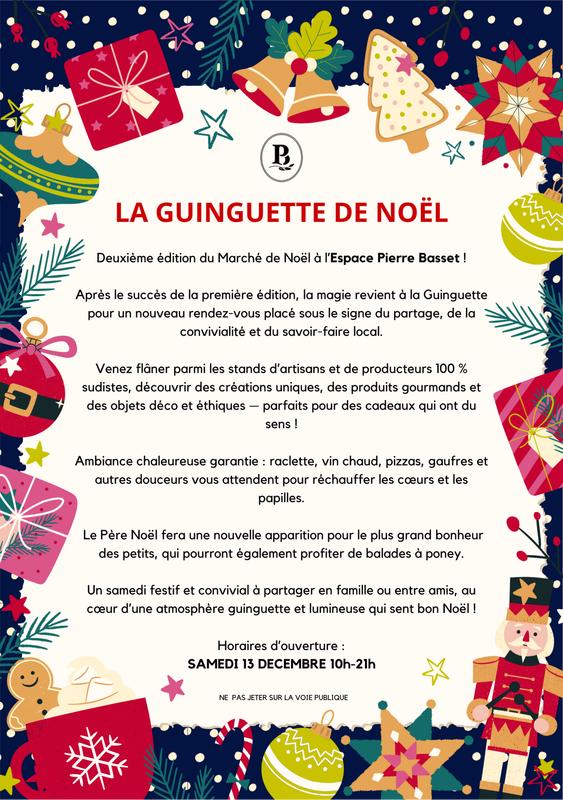 Le Marché de Noël de la Guinguette