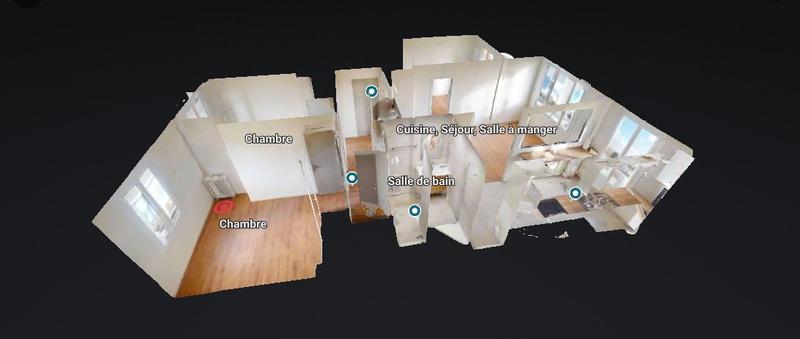 Appartement - 65 m² - 4 pièces