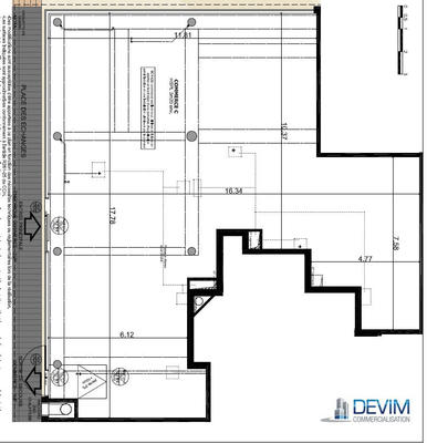 Local commercial - 199 m²