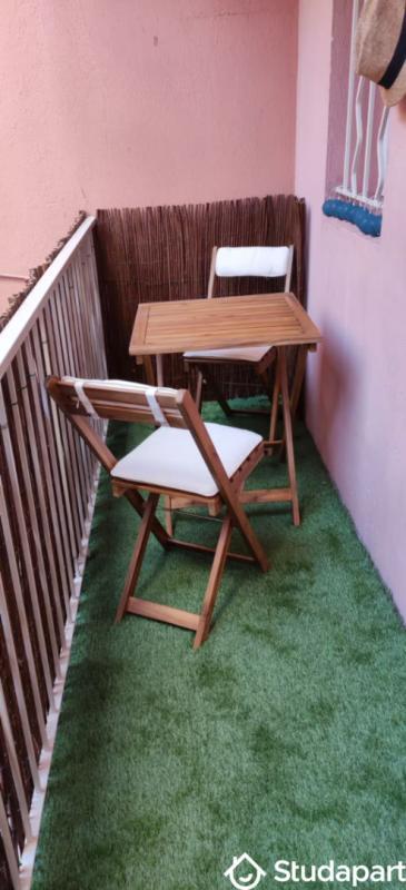 Chambre - 12 m² - 1 pièce