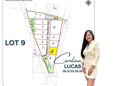 Terrain constructible - 448 m²