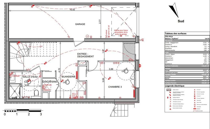 Maison jumelée - 117 m² - 4 pièces