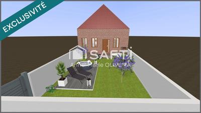 Maison de village - 85 m² - 3 pièces