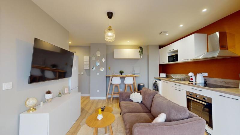 Appartement - 42 m² - 3 pièces