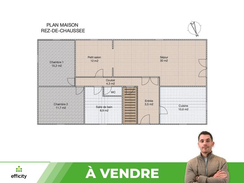 Pavillon - 112 m² - 5 pièces