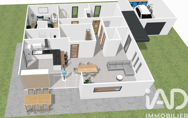 Maison - 125 m² - 4 pièces