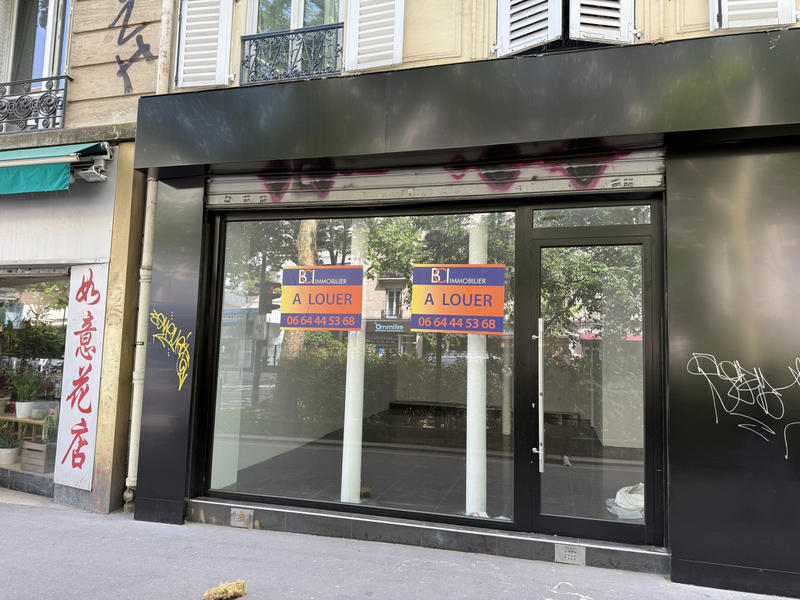 Magasins - 40 m² - 1 pièce