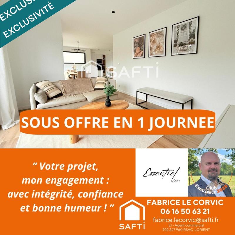 Maison - 96 m² - 5 pièces