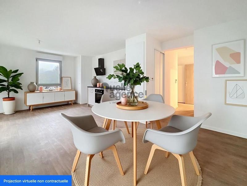 Appartement - 63 m² - 3 pièces