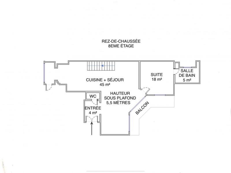 Appartement - 110 m² - 4 pièces