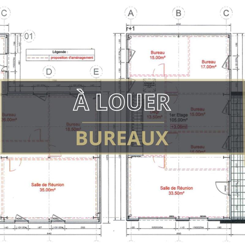 Bureau - 280 m²