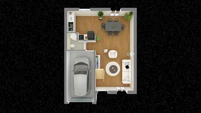 Maison - 90 m² - 4 pièces