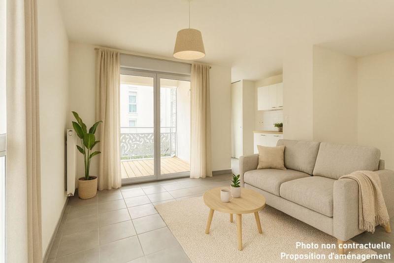 Appartement - 62 m² - 3 pièces