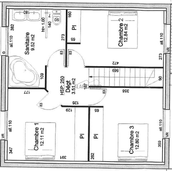 Maison - 92 m² - 4 pièces