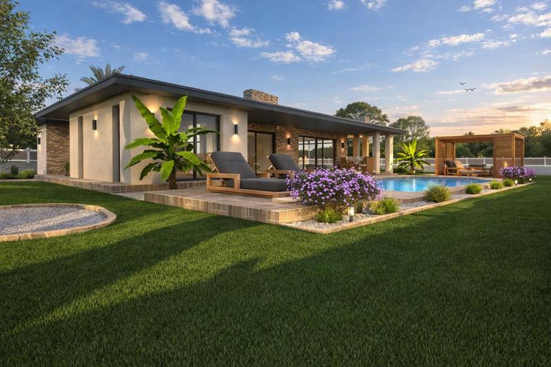 Maison - 100 m² - 5 pièces