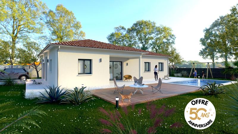 Maison - 90 m² - 5 pièces