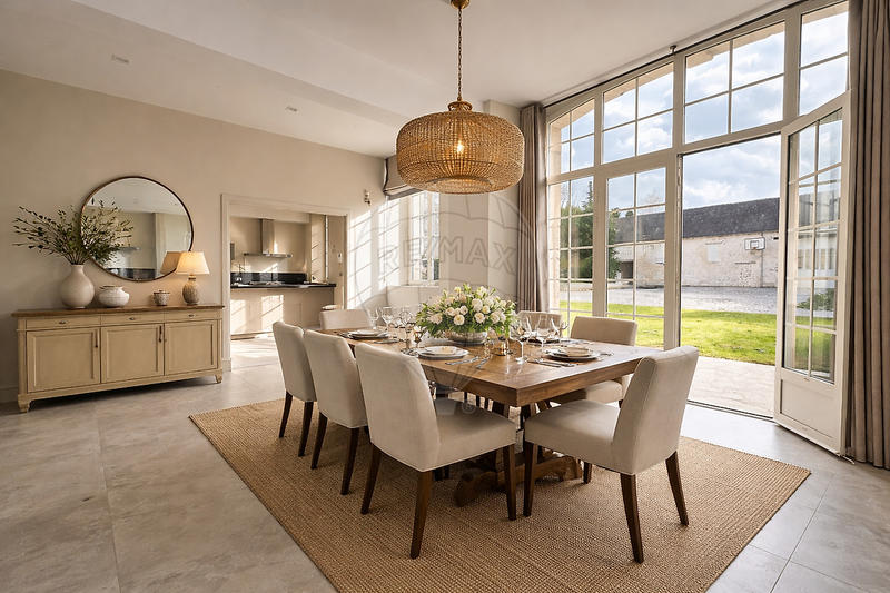 Corps de ferme - 330 m² - 8 pièces